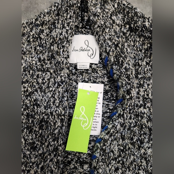 Sam Edelman Size XS Gray Nyla Bouclé Sweater Coat - Picture 5 of 6